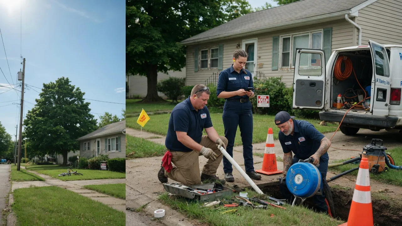 Sewer Line Repair in New Paris, PA near me
